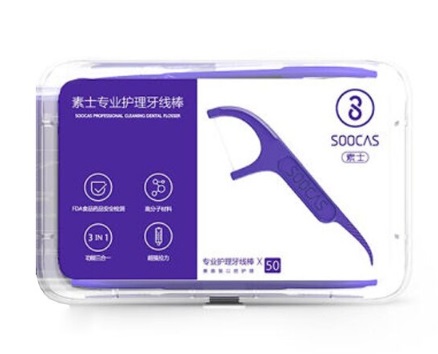 Зубная нить Xiaomi Soocas Floss Pick (50 штук) Зубная нить Xiaomi Soocas Floss Pick (50 штук)