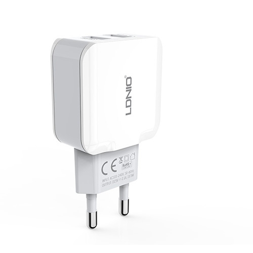 Зарядное устройство Ldnio 2 USB 2.4A (A2202) Зарядное устройство Ldnio 2 USB 2.4A (A2202)
