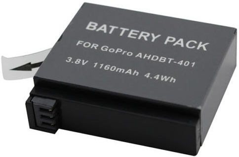 Аккумулятор для GoPro Hero 4 (1160 mAh) Аккумулятор для GoPro Hero 4 (1160 mAh)