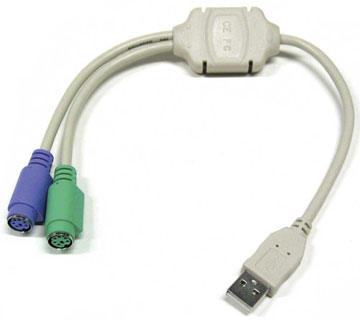 Адаптер USB - PS/2 Адаптер USB - PS/2