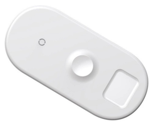 Беспроводное зарядное устройство Baseus Smart 3in1 Wireless Charger For Phone Watch Pods 18W (WX3IN1-C02) Беспроводное зарядное устройство Baseus Smart 3in1 Wireless Charger For Phone Watch Pods 18W (WX3IN1-C02)