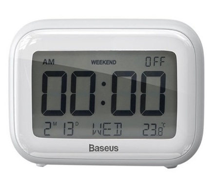 Настольные часы с будильником Baseus Subai Clock (ACLK-B02) Настольные часы с будильником Baseus Subai Clock (ACLK-B02)