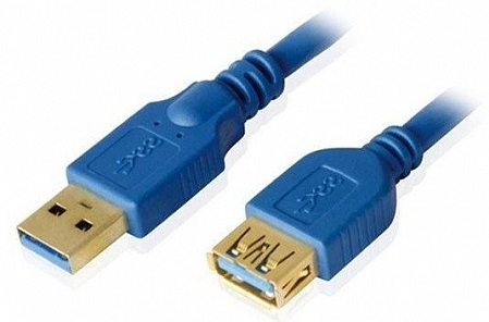 Кабель USB 3.0 удлиннительный 1.0м Кабель USB 3.0 удлиннительный 1.0м
