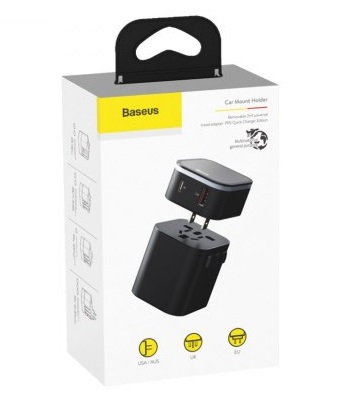 Зарядное устройство Baseus Removable 2in1 Universal Travel Adapter PPS Quick Charger Edition (TZPPS-01) Зарядное устройство Baseus Removable 2in1 Universal Travel Adapter PPS Quick Charger Edition (TZPPS-01)