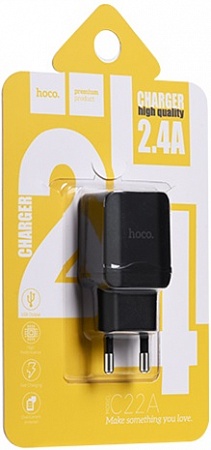 Зарядное устройство Hoco C22A 2.4 A Зарядное устройство Hoco C22A 2.4 A
