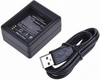 Зарядное устройство на 2 аккумулятора Xiaomi Yi Зарядное устройство на 2 аккумулятора Xiaomi Yi