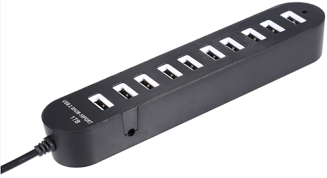 Концентратор (Hub) 10 USB 2.0 Концентратор (Hub) 10 USB 2.0