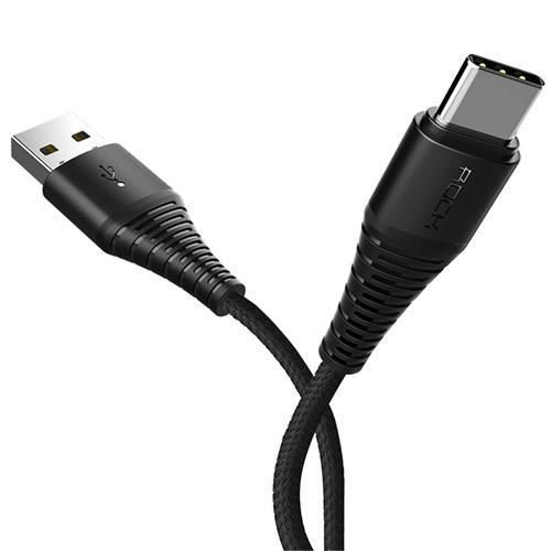 Кабель Rock Hi-Tensile Type-C - USB 0.25м Кабель Rock Hi-Tensile Type-C - USB 0.25м