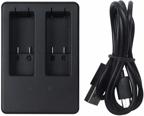 Зарядное устройство на 2 аккумулятора GoPro Hero 5 Зарядное устройство на 2 аккумулятора GoPro Hero 5