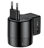 Сетевое зарядное устройство универсальное Baseus Rotation Type Universal Charger ACCHZ-01, 2хUSB, Travel Charger