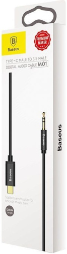 Кабель Baseus Yiven Type C Male to 3.5 Male Digital Audio Cable 1.2 м (M01) (CAM01-01, CAM01-02)