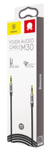 Кабель AUX Baseus Yiven Audio Cable 0.5м (M30) (CAM30-A91, CAM30-AS1)