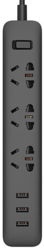 Сетевой фильтр Xiaomi Power Strip 3 розетки 3 USB