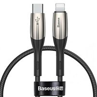 Кабель Baseus Horizontal Data Cable Type-C to iP PD 18W 2m (CATLSP-B01, CATLSP-B09)