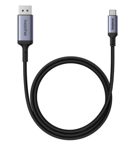 Кабель Baseus High Definition Series Type-C to DisplayPort 8K Adapter 1.5m (B0063370D111-00)