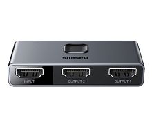 Адаптер Baseus Matrix HDMI Splitter (2in1 or 1in2) (CAHUB-BC0G)
