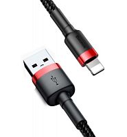 Кабель Baseus Cafule Cable for iP USB - Lightning 3м 2A (CALKLF-R09,CALKLF-R91, CALKLF-RV1, CALKLF-RG1)