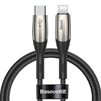 Кабель Baseus Horizontal PD Flash Charge Cable (CATLSP-01, CATLSP-09) Type-C - Lightning 1м 18W