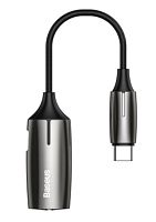 Адаптер Baseus 2-in-1 Type-C Male to Type-C & 3.5mm Female Adapter L60S (CATL60S-0A) 2.0A