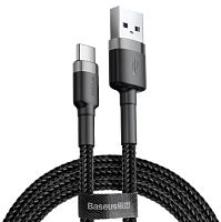 Кабель Baseus Cafule Cable USB - Type-C (CATKLF-UG1) 3м 2A