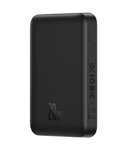 Внешний аккумулятор с беспроводной зарядкой Baseus Magnetic Mini Air Wireless Fast Charge Power Bank 10000mAh 20W (P10059000112-00, P10059000222-00) with Cable Type-C - Type-C