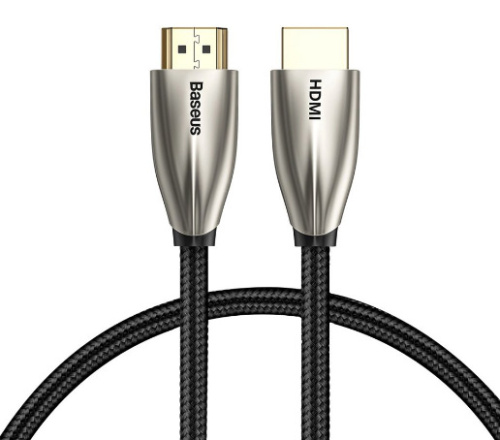 Кабель Baseus Horizontal 4K HDMI Male To 4K HDMI Male Adapter Cable (CADSP-A01) 1m
