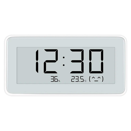 Метеостанция с часами, термометр-гигрометр Xiaomi Temperature and Humidity Monitor Clock (LYWSD02MMC / BHR5435GL) Метеостанция с часами, термометр-гигрометр Xiaomi Temperature and Humidity Monitor Clock (LYWSD02MMC / BHR5435GL)