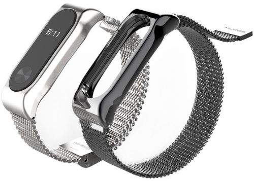 Ремешок Mijobs Milanese SE для Xiaomi mi Band 2