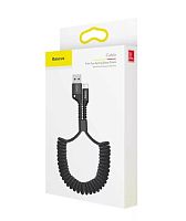 Кабель Baseus Fish Eye Spring Data Cable -Type-C - USB 1м (CATSR-01, CATSR-09)