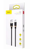 Кабель Baseus Purple Gold Red Flash Charge Cable (CATZH-AV1) 40W/5A Fast Charge USB - Type-C 1м