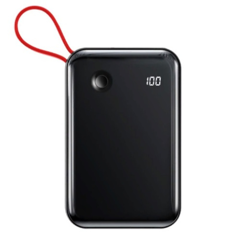 Внешний аккумулятор Baseus Mini S Digital Display 3A Power Bank (With Type-C Cable) 10000mAh (PPXF-A01, PPXF-A09)