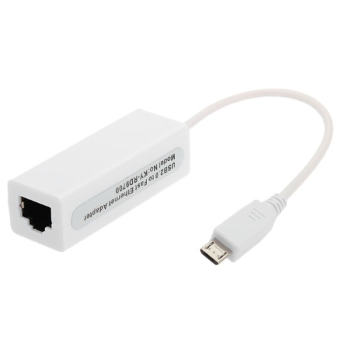 Адаптер micro USB 2.0 Fast Ethernet Adapter LAN Network 10/100MB RJ45