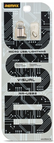 Адаптер Remax OTG Micro Usb - Lighting