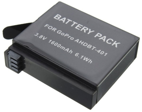 Аккумулятор для GoPro Hero 4 (1600 mAh)