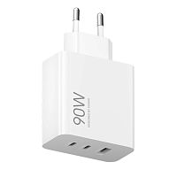 Сетевое зарядное устройство Xiaomi 90W HyperCharge Power Adapter (3-Port) (MDY-19-EK / BHR087MEU)