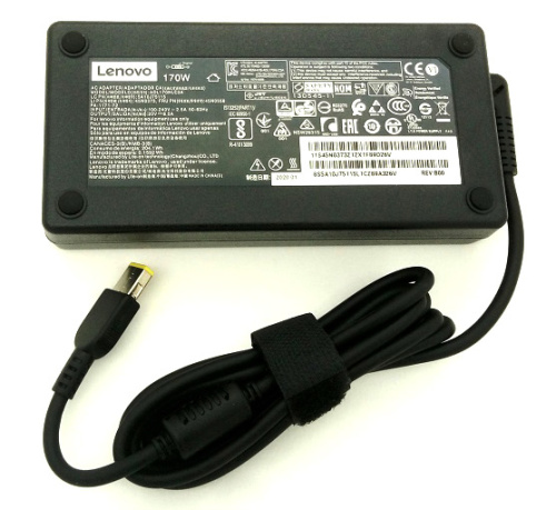 Блок питания для ноутбука Lenovo 20V 8.5A 170W (прямоугольный разъем) slim original