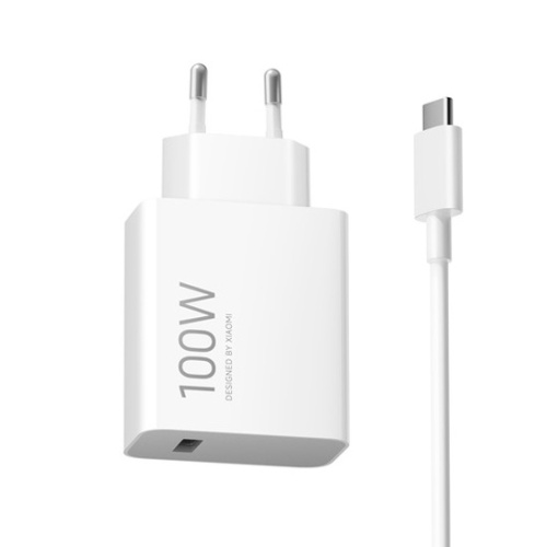 Сетевое зарядное устройство с кабелем Xiaomi 100W Charging Combo (1-Port Type-A) (MDY-19-ER / BHR095VEU) Сетевое зарядное устройство с кабелем Xiaomi 100W Charging Combo (1-Port Type-A) (MDY-19-ER / BHR095VEU)
