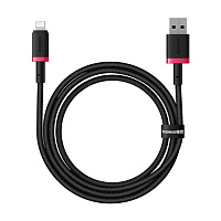 Кабель Baseus Dura Series Fast Charging Cable USB to iP  2.4A 2м (P10377801U01-02 , P10377801U01-03)