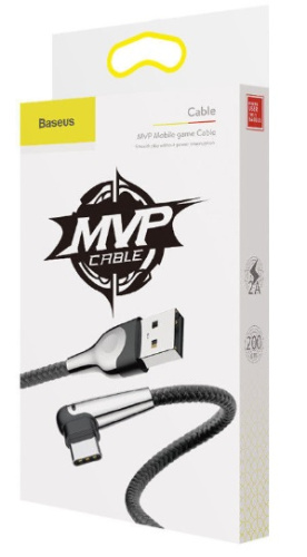 Кабель Baseus MVP Elbow Mobile Game сable Type-C - USB 1м (CATMVP-D01)