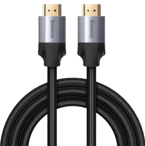 Кабель Baseus Visual Enjoyment Series 4K HD Male To 4K HD Male Adapter Cable (CAKSX-E0G) 5м Кабель Baseus Visual Enjoyment Series 4K HD Male To 4K HD Male Adapter Cable (CAKSX-E0G) 5м