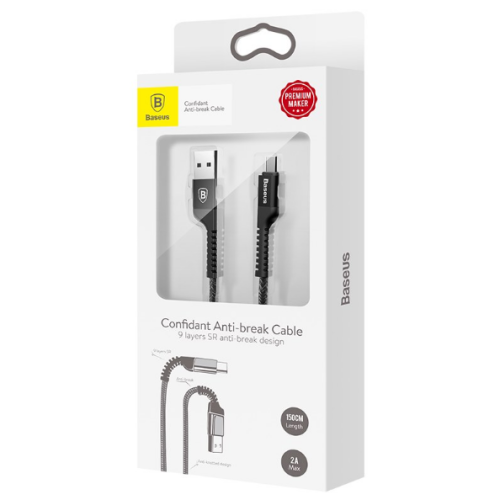 Кабель Baseus Confidant Anti-break cable Type-C - USB 1.5м