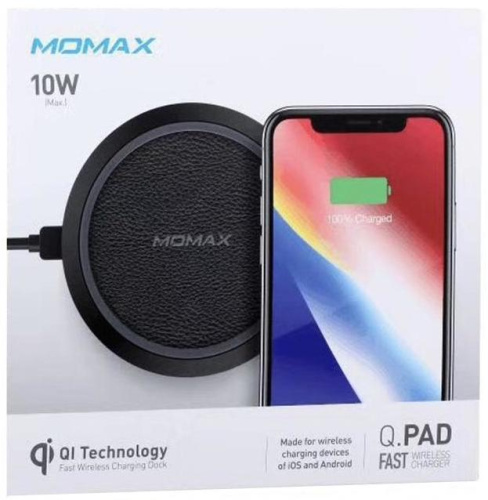 Беспроводное зарядное устройство Momax Q. Pad QC3.0 Quick Charge Wireless Charging