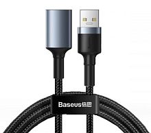 Кабель Baseus Cafule Cable USB3.0 Male TO USB3.0 Female 2A 1m (CADKLF-B0G)