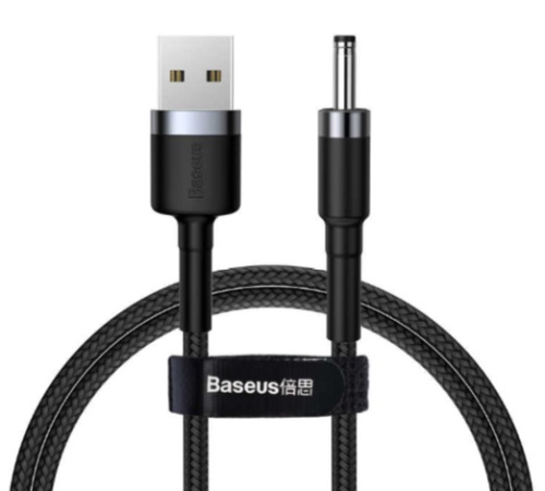 Кабель Baseus Cafule Series Charging Cable USB to DC 3.5MM (CADKLF-G1) 2A 1м