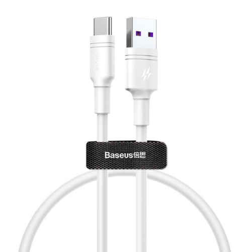 Кабель Baseus Double-ring Quick Charge Cable USB - Type-C 5A 1м (CATSH-B02)