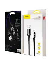 Кабель Baseus C-shaped Light Intelligent power-off Type-C - USB (CATCD-01, CATCD-05, CATCD-09) 1м