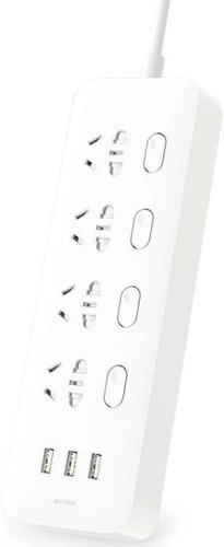 Сетевой фильтр Xiaomi Mi Power Strip 4 розетки 3 USB (MJSWSKCXB - 01QM)