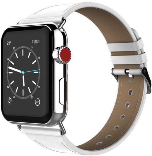 Ремешок Glossy leather Band для Apple Watch 42mm