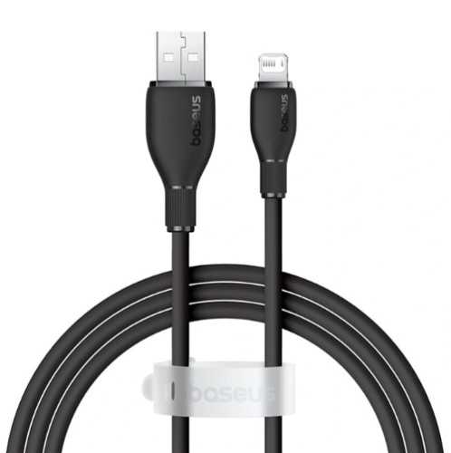 Кабель Baseus Pudding Series Fast Charging Cable USB to iP 2.4A 2m (P10355700221-01, P10355700311-01, P10355700111-01, P10355700511-01)