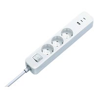Сетевой фильтр Xiaomi 20W Power Strip (2C1A) EU (BHR07UKEU)